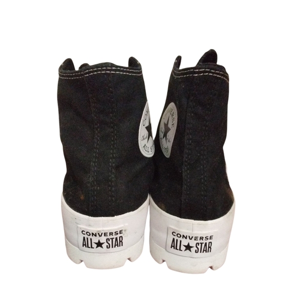 Converse Navy Blue Platform Sneakers Lug Sole Chuck Taylor All-Stars Wom… - Picture 8 of 13